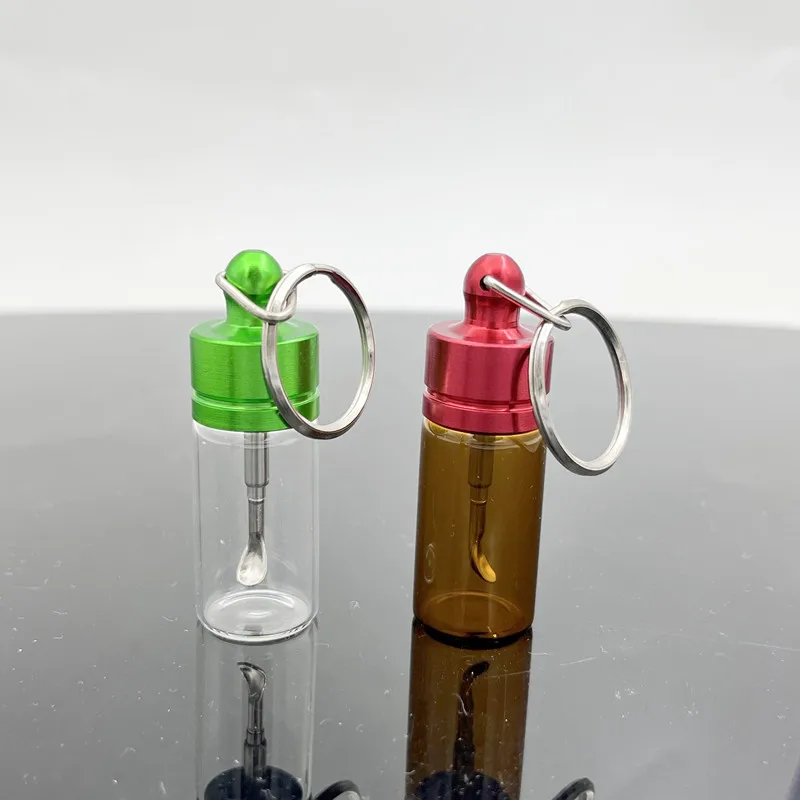 Zásobník na šňupací tabák s teleskopickou lžičkou 58 mm