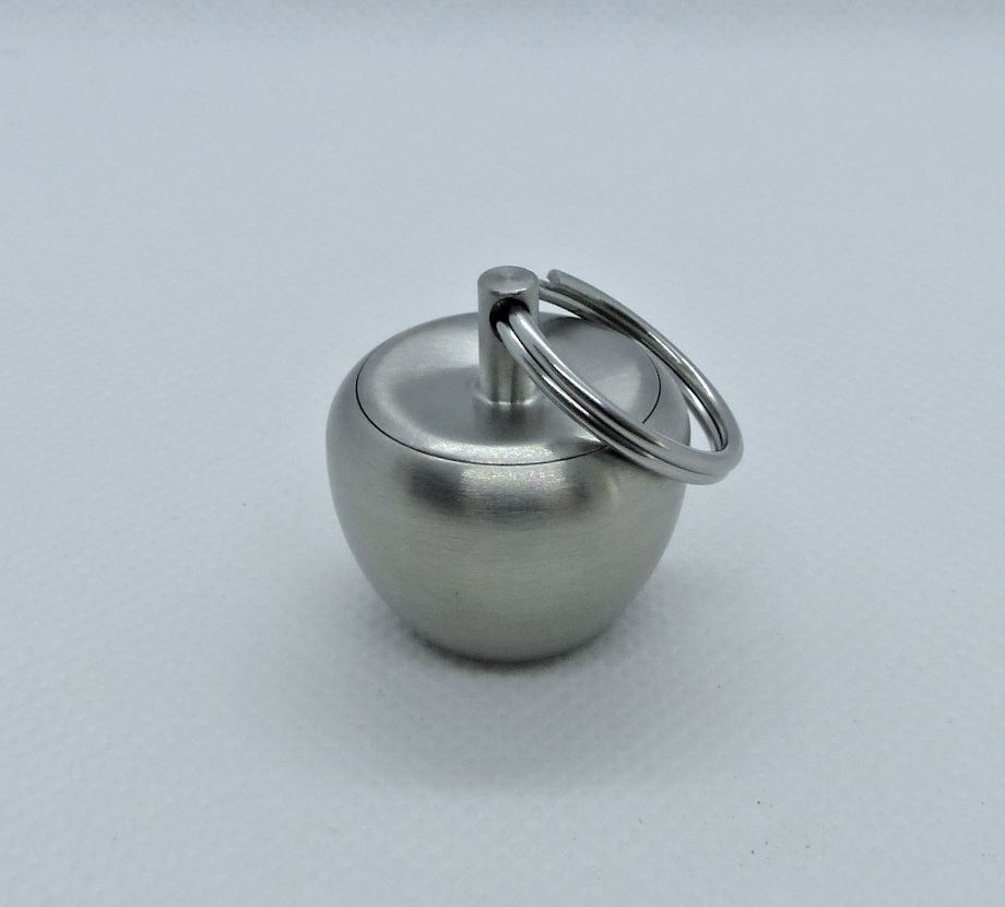 Zásobník na šňupací tabák nerezový 25 mm